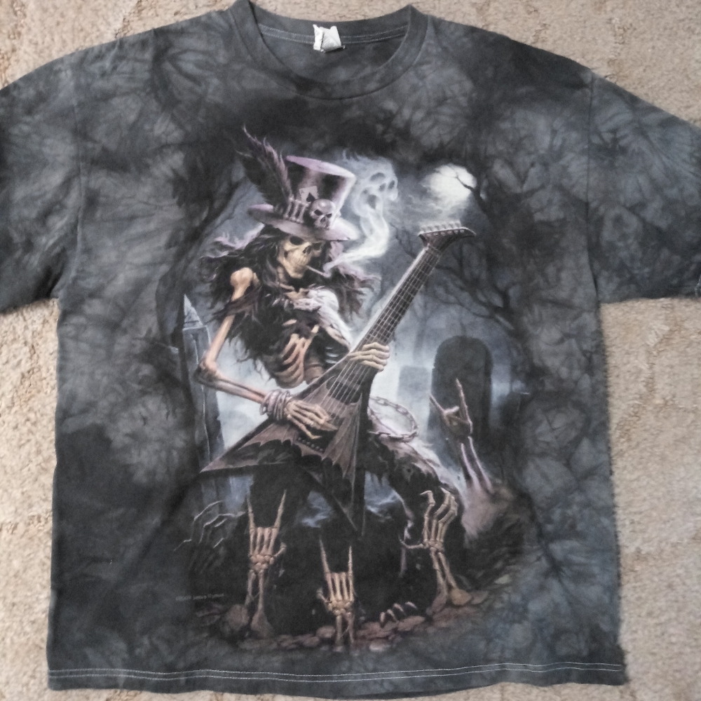 SOLD 2009 James Ryman Acid Washed Rare T-Shirt XL